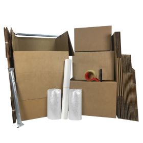 Boxengine Wardrobe Moving Boxes Kit #2 will make you move and pack easily.