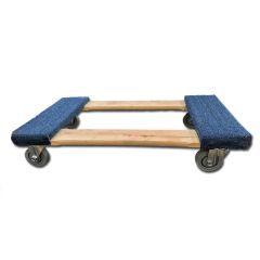 4 Wheel Dolly Carpeted with 3" Deluxe Gray Casters