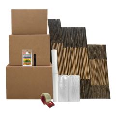 Boxengine Bigger Boxes Smart Moving Kit #5 Contains 50 Boxes and Supplies.