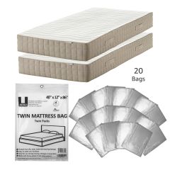 Twin Mattress Cover - 20 Pack