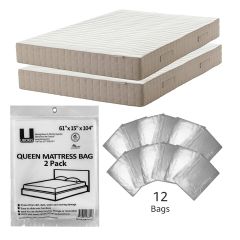 12 pack queen covers, cover either your mattress or box spring