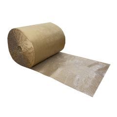 Kraft-Backed Bubble Roll 125' x 24" Wide
