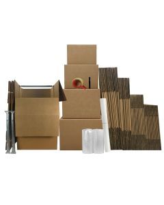 Boxengine  Wardrobe Moving Boxes Kit #5 is a practical kit because of the wardrobe box.