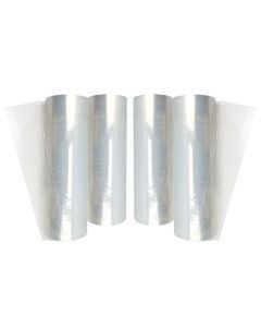 Stretch Wrap 15" x 1500' x 70G, 4 Rls/Cs Hand Wrap Blown
