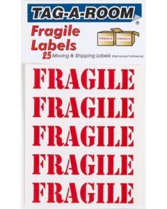 Fragile Moving Labels