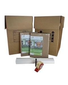 Kitchen moving boxes mobile kit that carries all your kitchen items without breaking.
