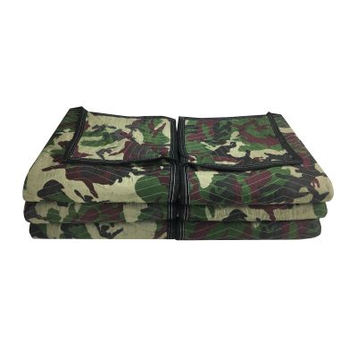 Camouflage Moving Blankets 65lbs/doz (6 Pack)