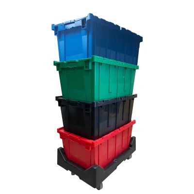 UBMOVE Storage Plastic Crates, 27